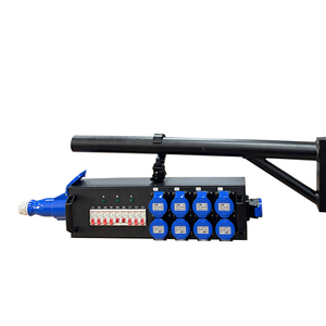 Portable Mini Power Distributor 9 Road Waterproof 16A <strong>Output</strong> &amp; 16A 3pin <strong>Input</strong> for Various Applications - Product Image 5