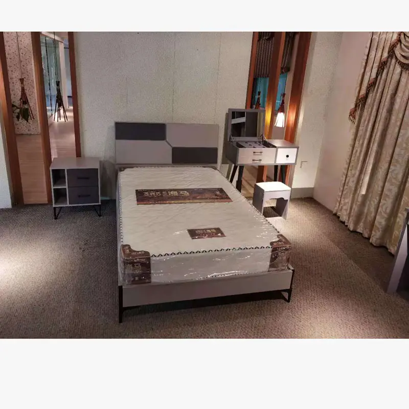 2021 MDF Modern Home Furniture Bedroom Sets For USA Market