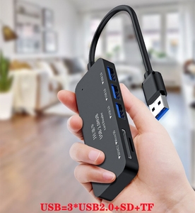 6-en-1 Tipo C a HDMI TF/ SD adaptador Tipo C HUB base adecuada para juegos de computadora/conector de distribución de teléfonos móviles - Product Image 5