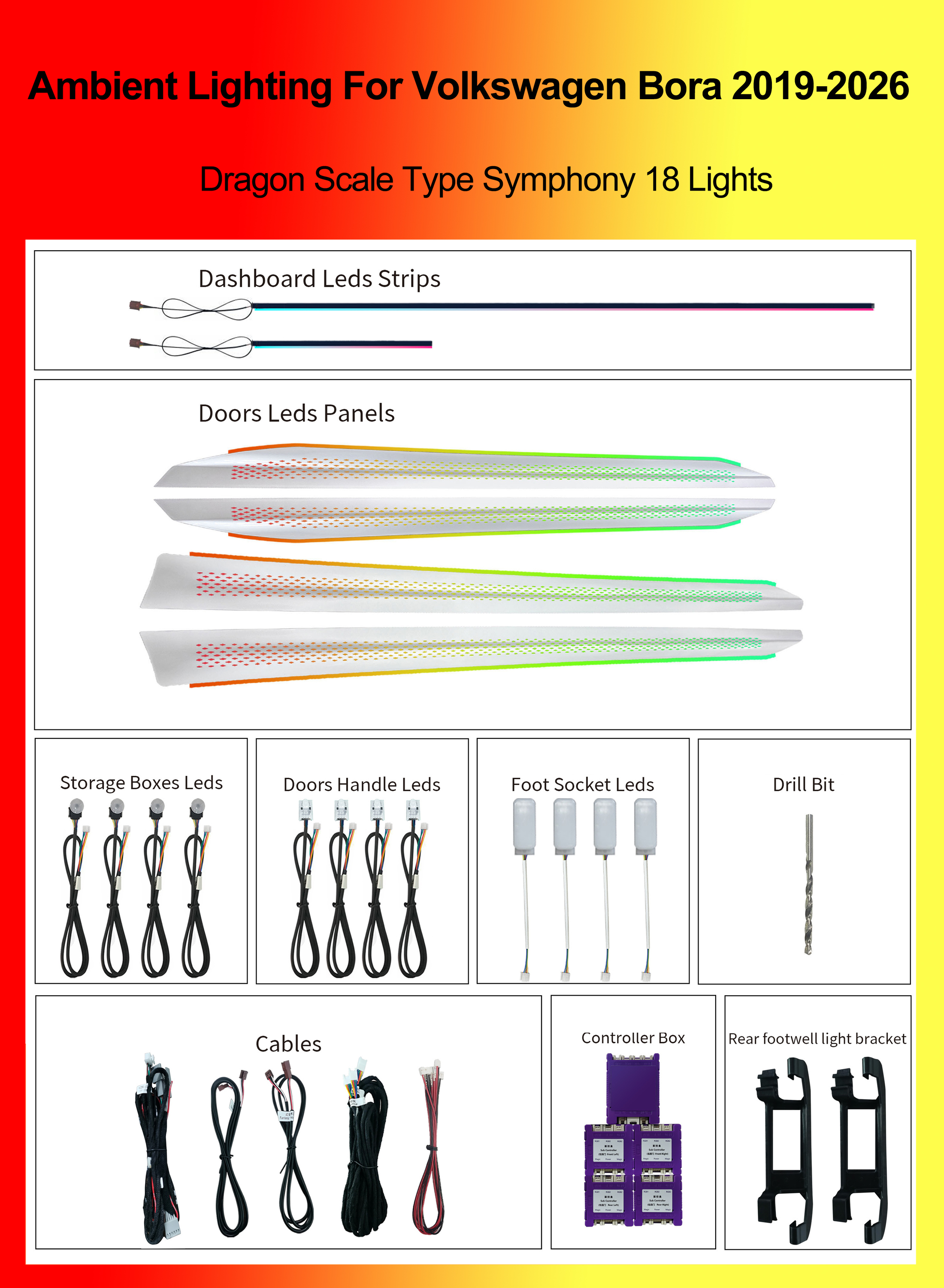 Dragon Scale Type Symphony 18 Lights