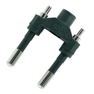 2pin มาตรฐานยุโรปเสียบพลาสติกยึดสำหรับอะแดปเตอร์ชาร์จ4.0 VDE เสียบขั้ว - Product Image 1