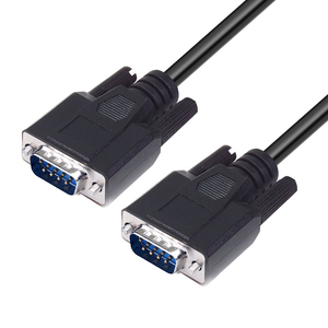 Rs232 serielles kabel benutzer definierte 9-polige gerade durch computer druck anschluss Null modem kabel männlich zu weiblich rs232 db9 kabel - Product Image 2