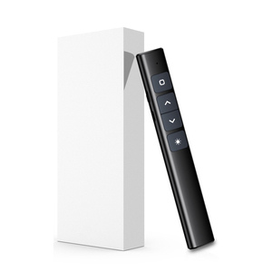 2023 heißer Verkauf leistungs starke hellrote Clicker Zeiger Stift Fernbedienung profession elle USB wiederauf ladbare Stift Moderator Zeiger Stift - Product Image 3