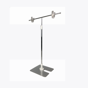 金属製卓上スモールベースTタイプ調整ステンレススチールディスプレイスタンドポスタープロモーションスタンド用 - Product Image 4
