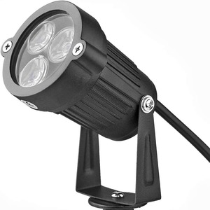 Bán buôn 3 Wát RGB <span class=keywords><strong>Led</strong></span> Tree Ánh Sáng IP65 không thấm nước Die-cast nhôm ba-bead mặt đất chèn Spotlight cho cảnh quan độc quyền - Product Image 3