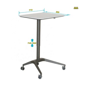 Scrivania multifunzione personalizzata Escritorio Home Office Work scrivania con sollevamento a Gas tavolo per Computer regolabile in altezza Mobile scrivania pneumatica in piedi - Product Image 2