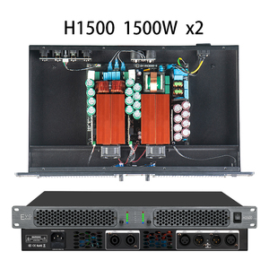 Good Quality OEM H Series 2 Channel /4 Channel 1U Class D Powerful <strong>Output</strong> Sound System Professional Power <strong>Amplifier</strong> - Product Image 4