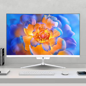 23.8 &quot; Core I5 I7 AIO Integrated Card Desktop Monoblock <strong>Computer</strong> Barebone All in One PC <strong>Computer</strong> With Office