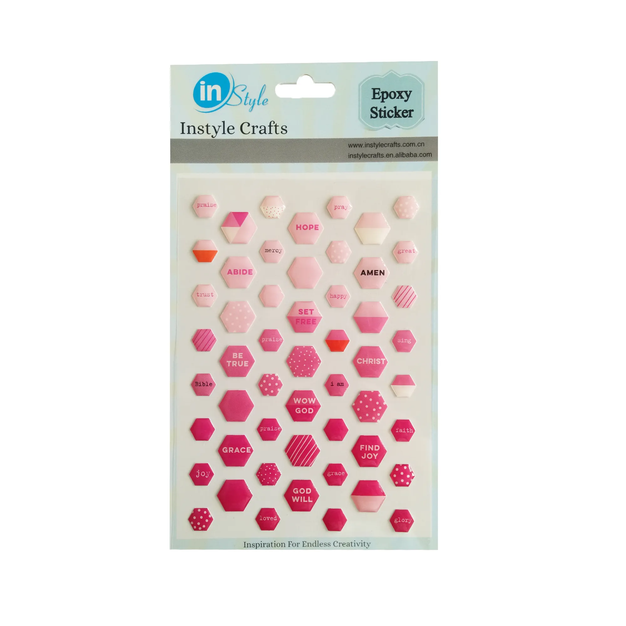 Aangepaste Crystal Epoxy Sticker Koepel Hars Sticker Kit