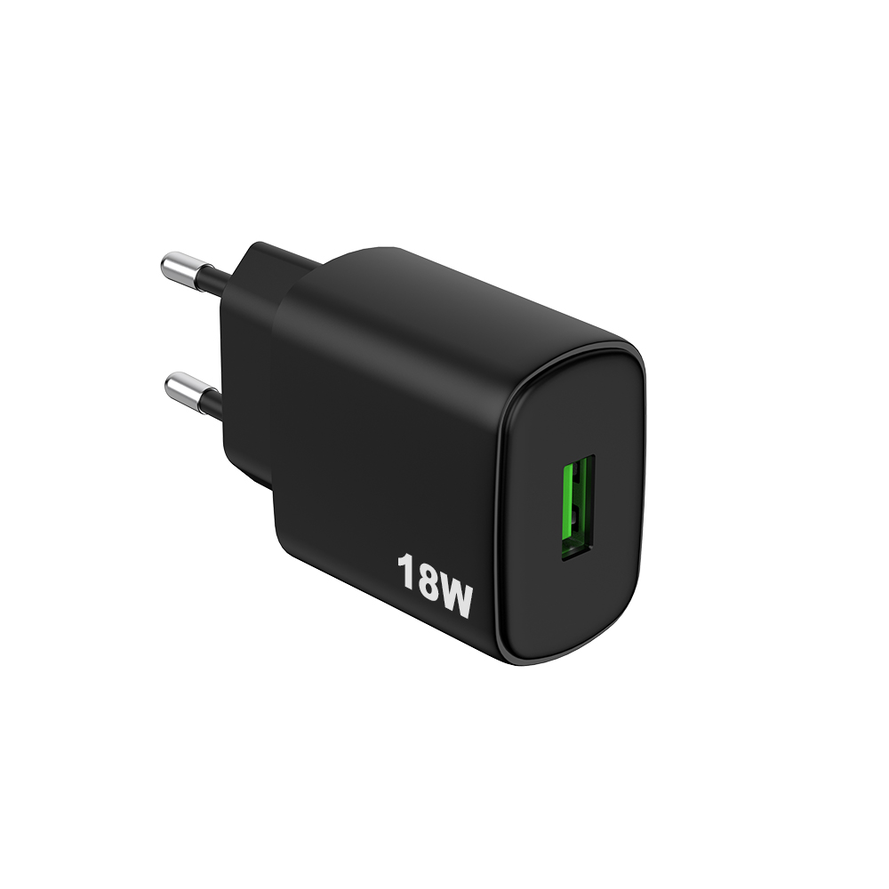 Chargeur mural 18W Noir