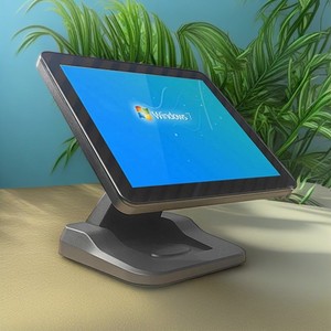 מותאם אישית s900f מזומנים קופה <span class=keywords><strong>pos</strong></span> מכונת נוחות חנות מתכת מתקפל בסיס מגע
