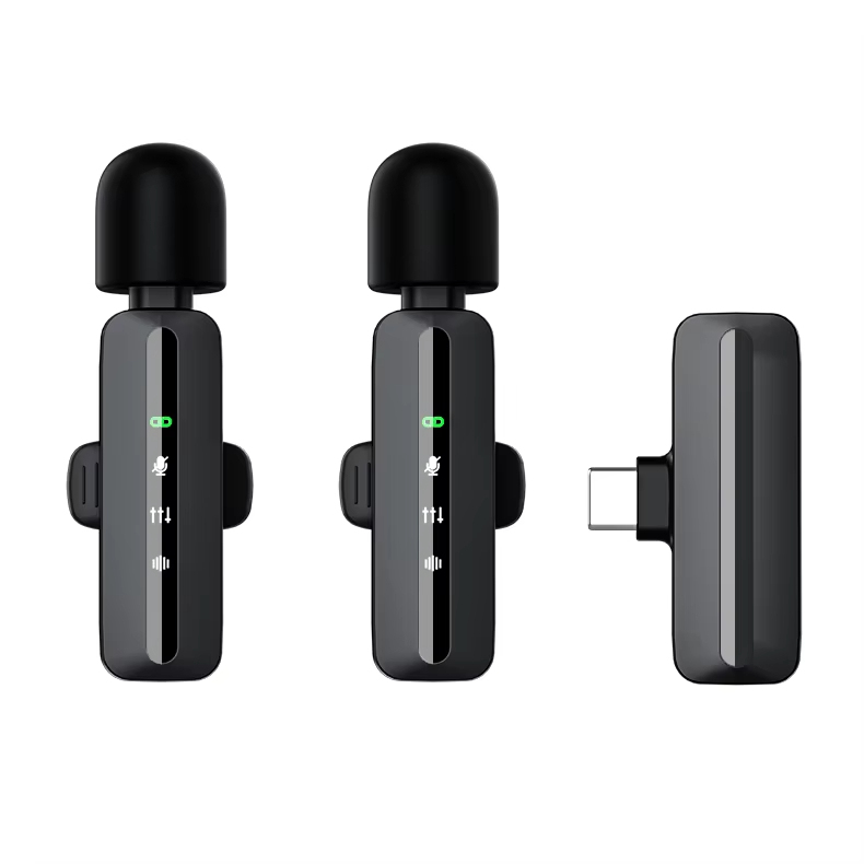 2 micros pour Type C noir