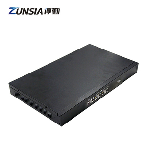 Pfsense firewall 1U montaje en rack computadora de 19 pulgadas con 4Lan Puerto computadora de red Atom D2550 N2800 procesador firewall Router - Product Image 6