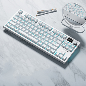 Wired Mechanical <strong>Keyboard</strong> 84 Keys USB Gaming Three Modes <strong>of</strong> Wired 2.4G Wirelessfor Desktop <strong>Computer</strong> PC Laptops <strong>Keyboard</strong>