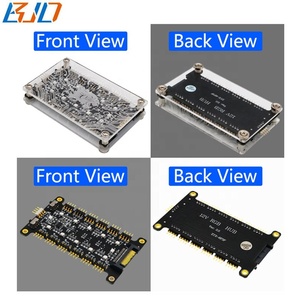 12*12V 4Pin Fan Hub RGB LED Strip Controller con almohadilla magnética para PC Computer Case - Product Image 4