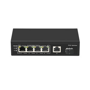 Gran oferta SunSoont de red Ethernet de 1000mbps POE Switch 4 Módulo de puerto para cámara IP - Product Image 5
