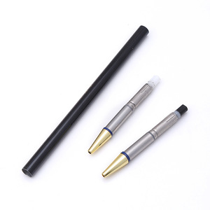 ホテルデュアルチップダブルエンドカラーインクメタルペン両面ノンクリップシンプルカスタムペン - Product Image 1