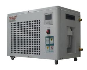 フィルターとポンプを備えた1HP110Vアイスバスウォーターミニチラー、および単一冷却機能を備えたWifiコントロール