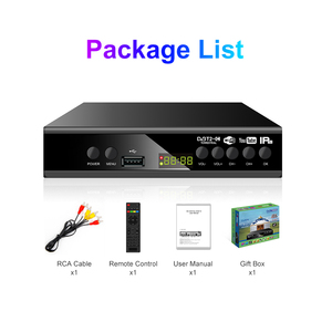 OEM/ODM Factory STB unterstützt mehrere Sprachen DVB-T2 TV Digital Tuner 1080P H264 DVB T2 Receiver Set Top Box - Product Image 6
