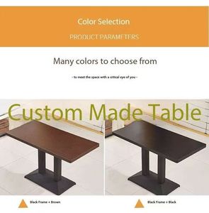Commercial <strong>Rectangular</strong> square Dining <strong>Table</strong> - Product Image 3