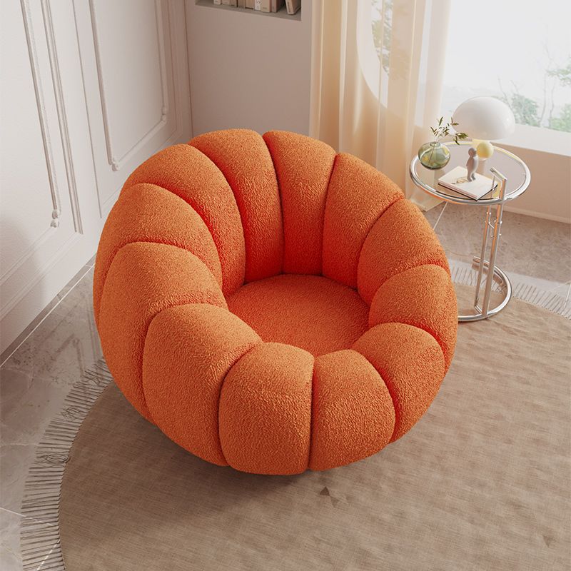 Orange lambswool, regular size