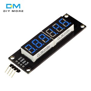 0,36 "6-stelliges 7-Segment TM1637 LED-Anzeige modul 0,36-Zoll-LED-Anzeige für Arduino DIY Rot Grün Blau Gelb Weiß