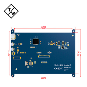 Raspberry Pi 7-Zoll-USB-Schnittstelle LCD-Touchscreen 1024x600 IPS-Panel Neues Produkt - Product Image 5