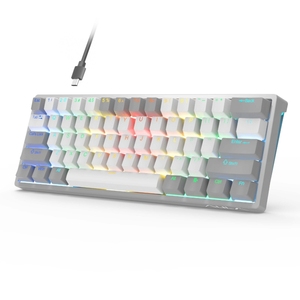 Teclado mecánico RGB de 61 teclas intercambiables con cable tipo C AULA F3261 con mejores ventas para computadoras portátiles - Product Image 1