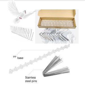 猫と鳥の忌避剤固体クリア鳥プルーフディフェンダースパイク効果的 - Product Image 3