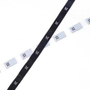 S M L XL XL XXL XXL XL Cổ Kích Thước Nhãn Thẻ Dệt Nhãn Tag Cho Hàng May Mặc Quần Áo Nhãn Kích Thước Thẻ - Product Image 1