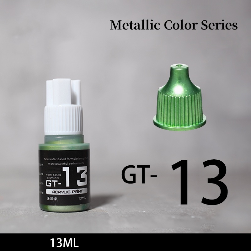 metallic green