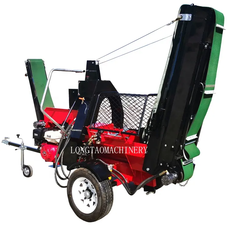 TUV ce ha approvato atv rimorchiabile 20ton macchina di taglio del legno processore legna da ardere log splitter for sale