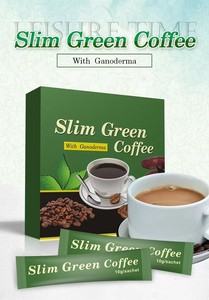 Hızlı diyet fabrikasının lal GMP yeşil anında toz yetişkin uygun doğal yanma-ganoderma ile yağ detoks kahve - Product Image 2