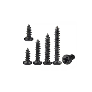 Collated Fine Thread Black Phosphate Drywall <strong>Screw</strong> Pan Head Self Tapping Black Mini Cross <strong>Screw</strong> <strong>M1</strong> M2.5M3M5 - Product Image 1