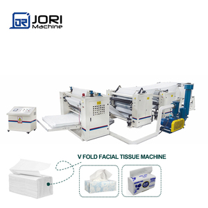 Economical <strong>V</strong> Fold Facial Tissue Paper <strong>Interfolded</strong> Machine Production Line with Box Packing - Product Image 1