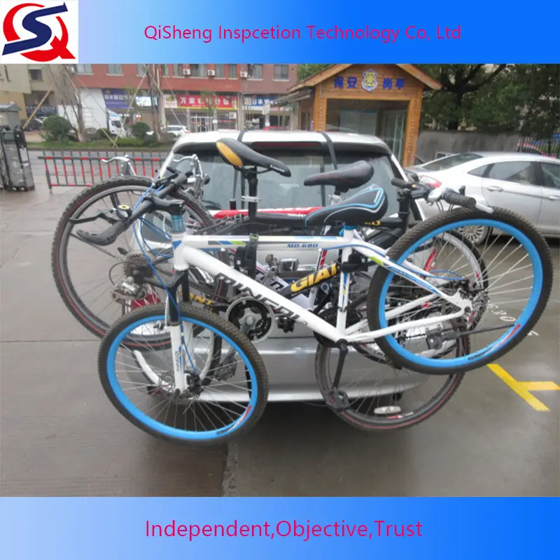 Focus — transporteur de vélo pour le Service d'inspection de voiture, chaîne d'inspection aléatoire, expédition en chine