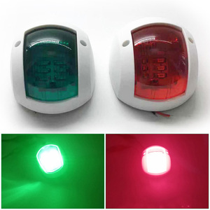 <strong>Red</strong> Green <strong>LED</strong> Marine Navigation Light <strong>12V</strong> 24V Boat Bow Light Marine Boat Signal Light for Pontoon Power Boat and Skiff - Product Image 2