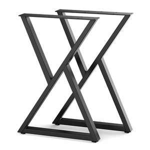 שולחן עבודה עגול תעשיה כבדה, בניית ברזל יצוק עבור אוכל מסחרי - Product Image 2