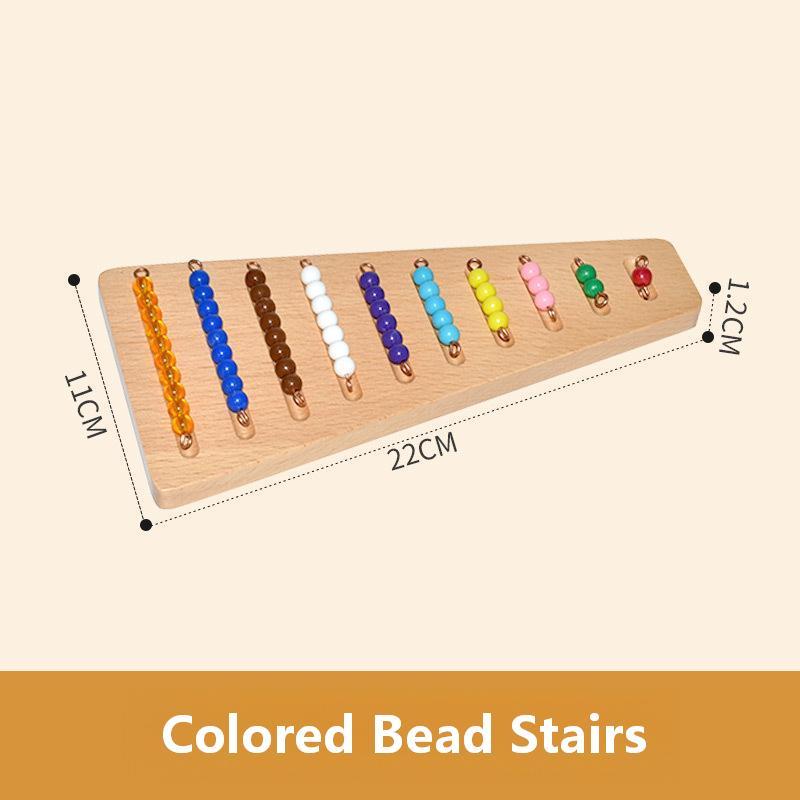 Escaleras de cuentas de color blanco