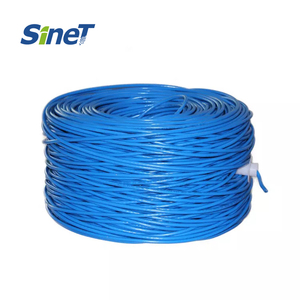 Caribbean hotsale rắn 4-Pair <span class=keywords><strong>CAT5E</strong></span> UTP đa 24AWG RJ45 nối PVC LSZH Áo khoác BC đồng mạng cáp cho Viễn Thông - Product Image 2