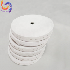 Nonslip Ending Size Adjust Polyester 20mm Natural <strong>Elastic</strong> Webbing - Product Image 5