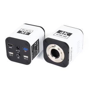 Anillo de objetivo Binocular Montaje Luz Trinocular 4K Usb Lente de cámara Video Joyería Microscopio digital Electrónica - Product Image 5