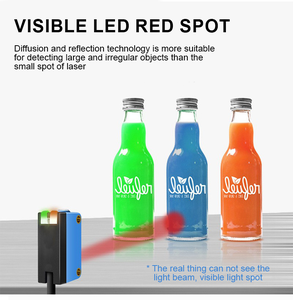 Square <strong>Diffuse</strong> <strong>Reflection</strong> bar Photoelectric <strong>Sensor</strong> OEM Red Light Infrared <strong>Diffuse</strong> <strong>Reflection</strong> Packaging Machine Long Distance - Product Image 5