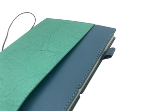 Großhandel hochwertige Pu Lederbezug benutzer definierte A5 Journal Tagebuch mit Tasche und String Notebook - Product Image 2