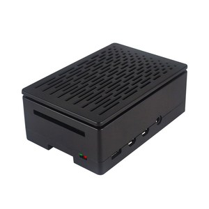 <strong>Raspberry</strong> <strong>Pi</strong> 4 Model B Black Plastic Protective Box ABS <strong>Case</strong> Supporting <strong>3</strong>.5 inch <strong>Screen</strong> LCD and Fan for RPI 4 - Product Image 5
