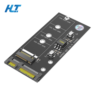 M.2 SSD เป็น SATA3.0อะแดปเตอร์สำหรับ NGFF M2 B key/b + M KEY SSD Converter NGFF M.2 2.5นิ้ว SATA III ไดรเวอร์สำหรับแล็ปท็อปเดสก์ท็อป - Product Image 1