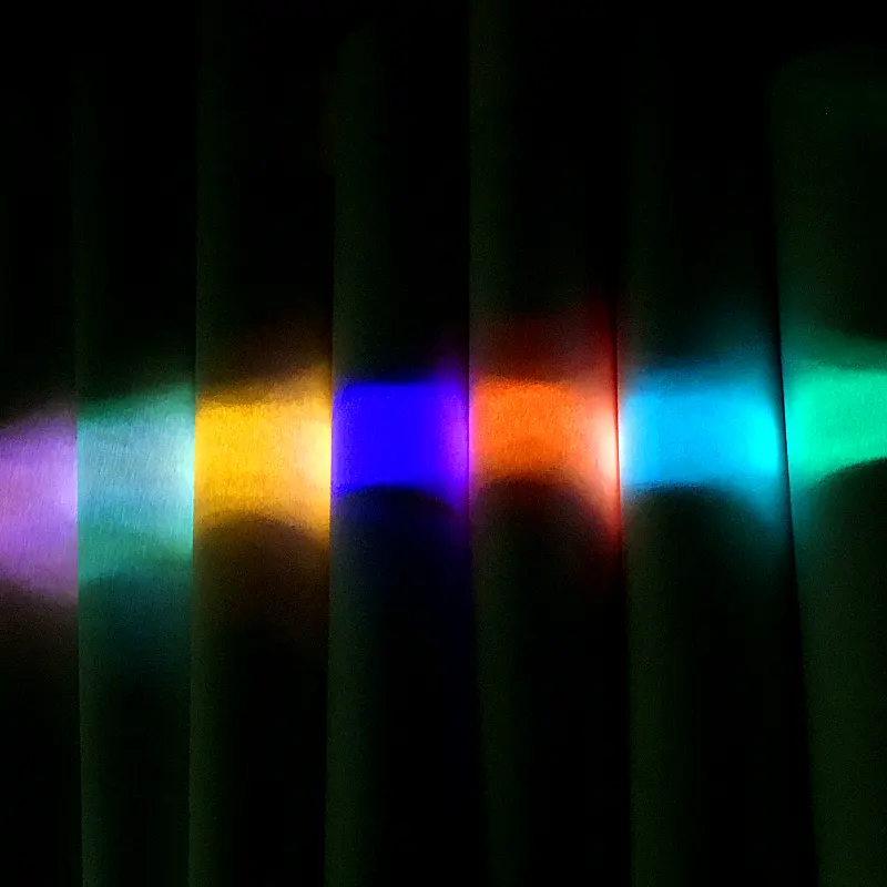 Fluorescerende Pu Lederen Glow In The Dark Lichtgevende Lederen Vinyl Stof Voor Schoenen