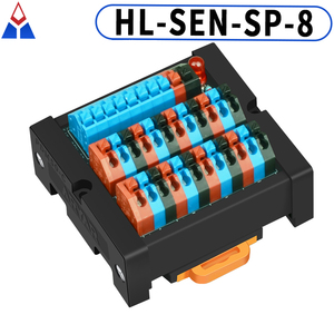 8-Kanal-Anschlussblock des SPS-Sensors 2/3-adriges foto elektrisches Näherungsschalter-Magnetventil SPS-Klemmen block modul - Product Image 3