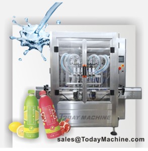 4 Heads Automatic Detergent Liquid <strong>Soap</strong> <strong>Mixing</strong> and Filling Machine - Product Image 3