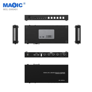 4K <strong>HDMI</strong> Splitter Quad Screen Splitter <strong>HDMI</strong> Video Splitter Video <strong>Switcher</strong> for TV Laptop Computer Display - Product Image 6